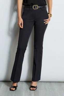 Elie Tahari Stretch Twill Fit & Flare Pant