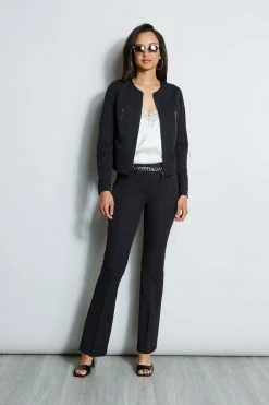 Elie Tahari Stretch Twill Fit & Flare Pant -Elie Tahari Sales 2023 R E707G503 BLACK E70M0103 BLACK E70M0203 FRESHPEARL 1HERO 1061