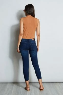 Tahari Mid-Rise Stretch Denim Ankle Jeans -Elie Tahari Sales 2023 TC19C1475 FRENCHMENWASH 3back 1832