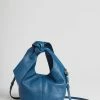 Elie Tahari Small Knot Leather Handbag -Elie Tahari Sales 2023 W8R4H102 GLACIER MAIN 101922 101