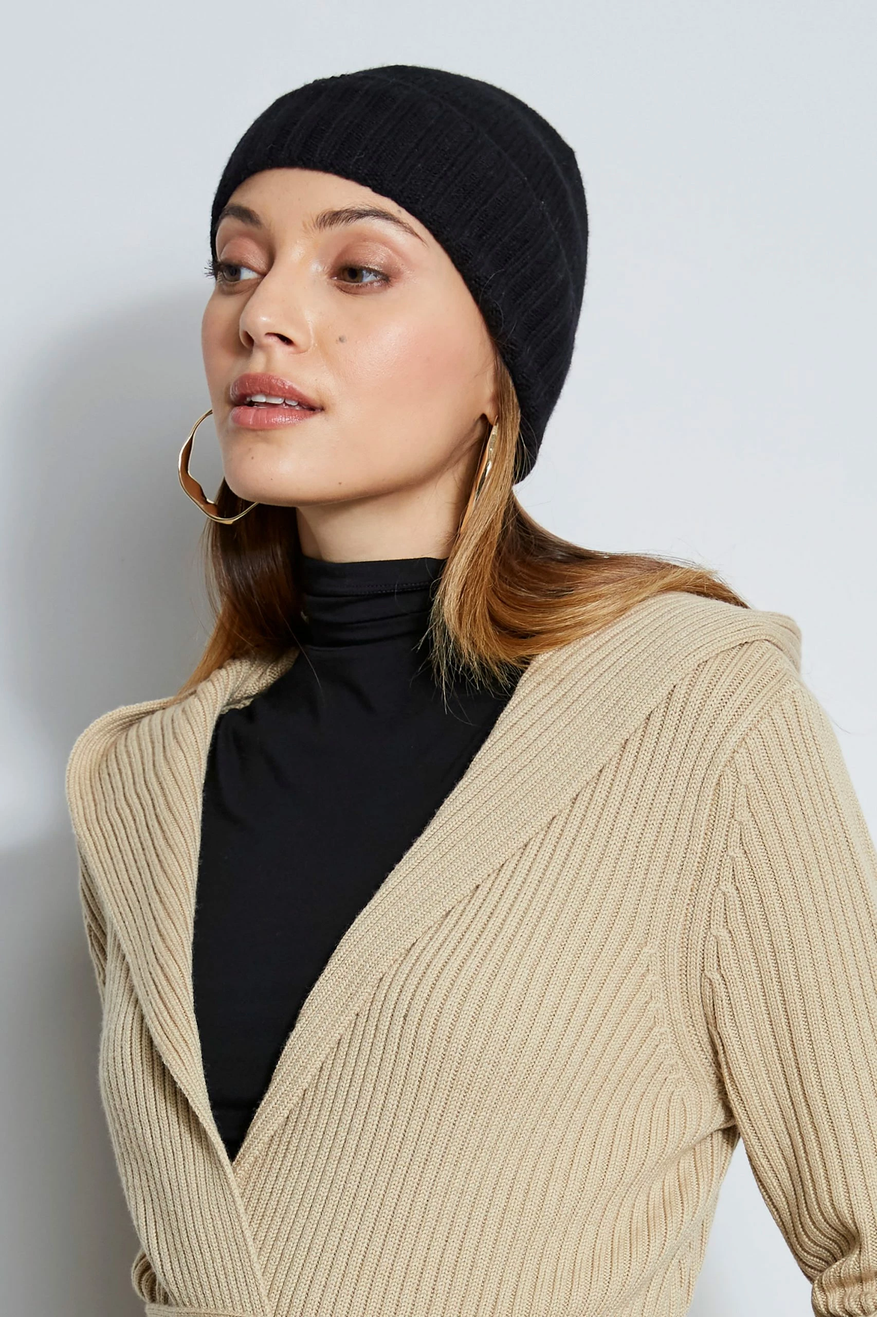 Elie Tahari Cashmere Beanie Hat 4 Elie Tahari Cashmere Beanie Hat - Image 2